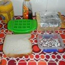 the mummy sandwich - halloween
