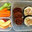 Sushi in a bento box