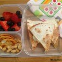 Quesadilla in our lunches