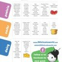 Lunchbox Ideas for Kids - Protein, Carbs and Dairy Printable